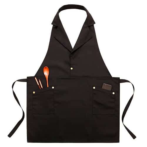 beauty apron with logo