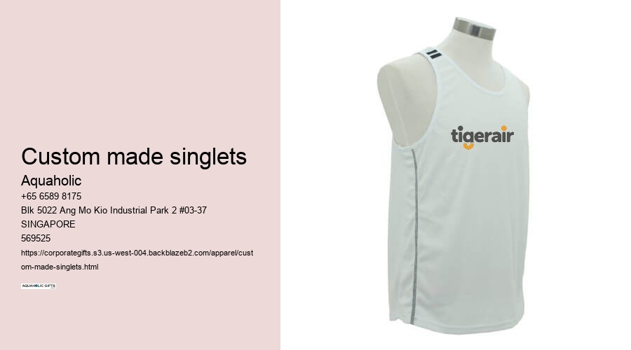 custom made singlets