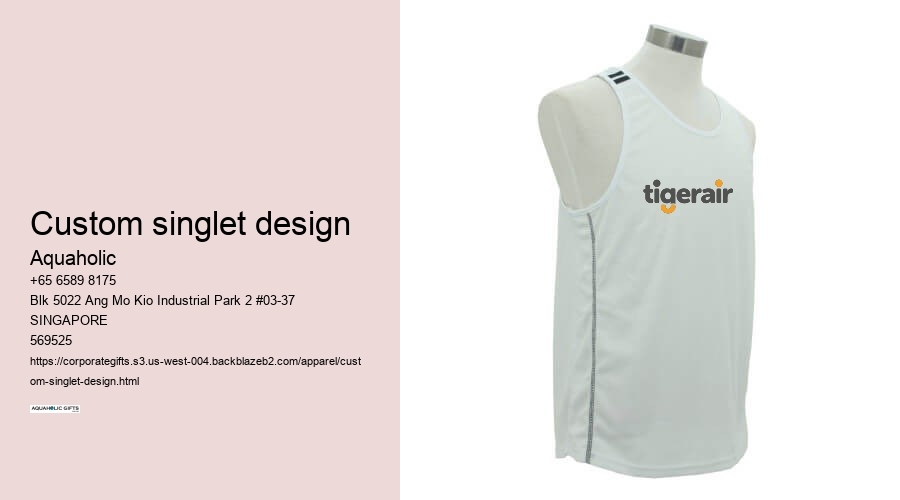 custom singlet design