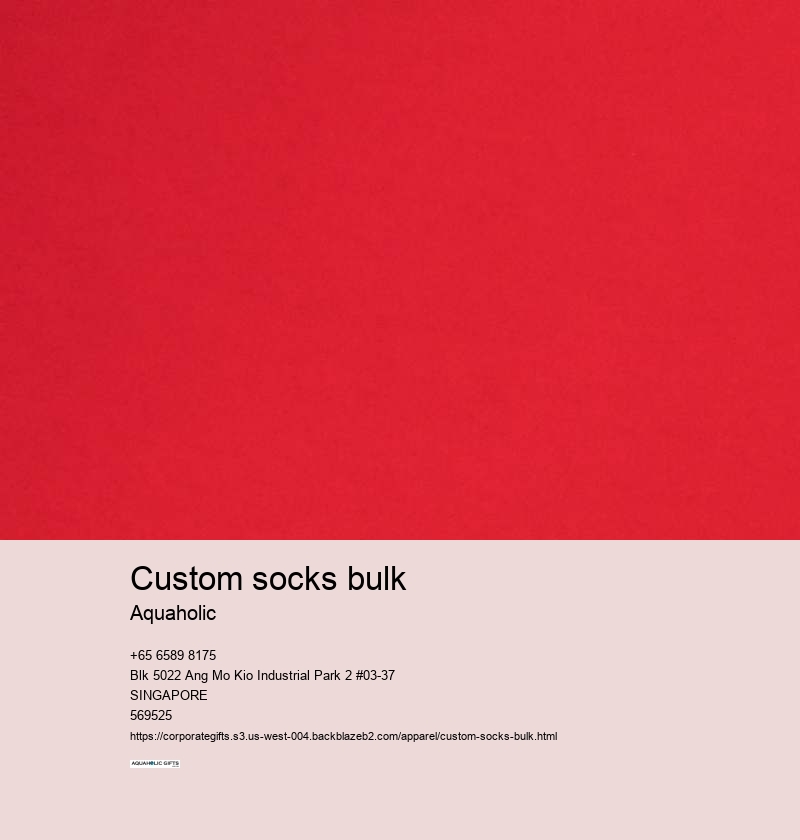 custom socks bulk