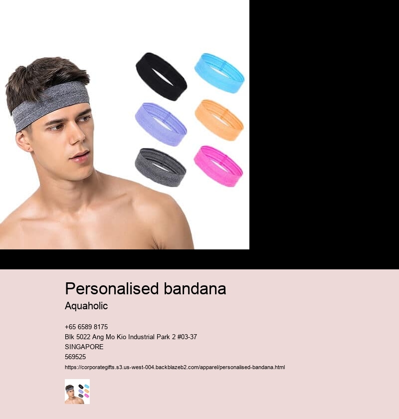 personalised bandana