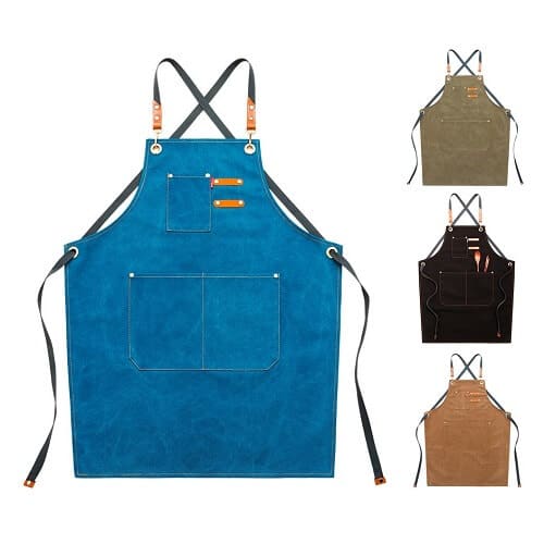beauty apron with logo