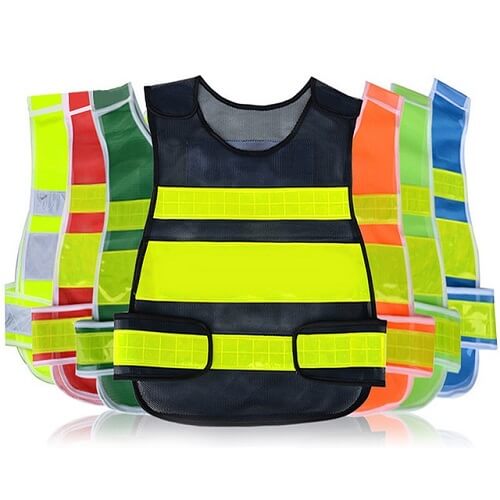 safety vest with company logo