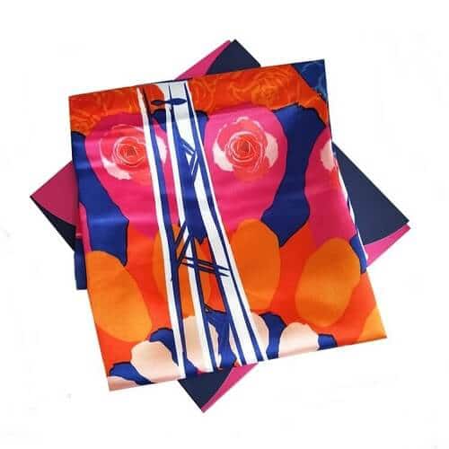 screen printed scarves