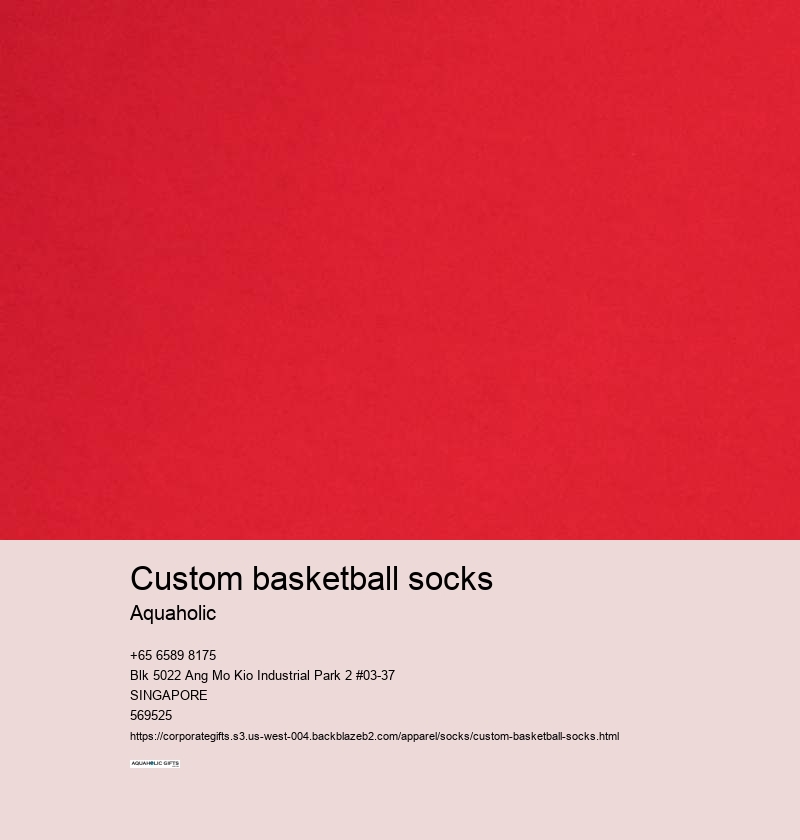 custom basketball socks