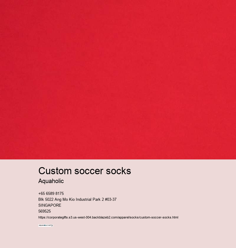 custom soccer socks