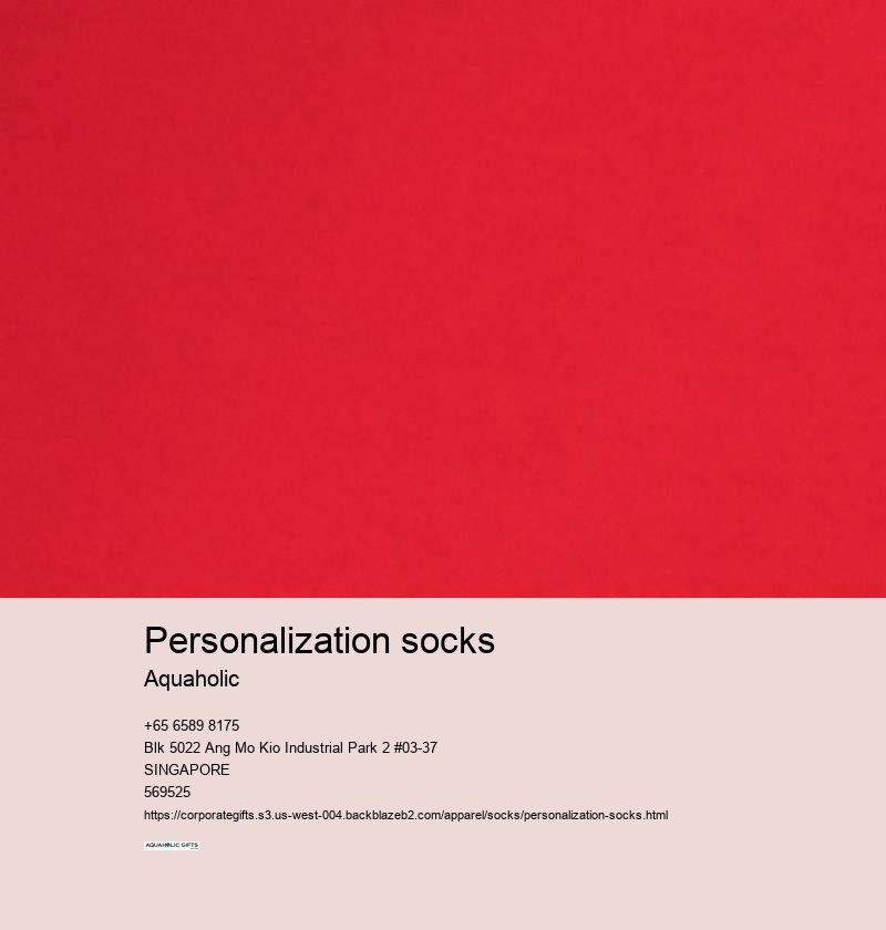 personalization socks