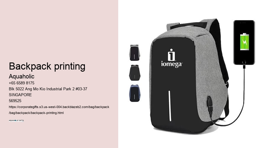 backpack printing