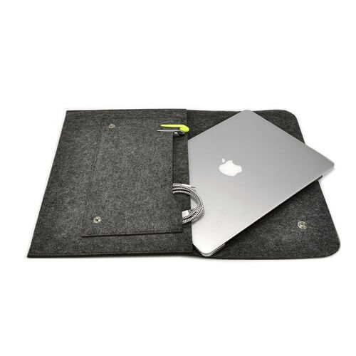 personalised leather macbook case