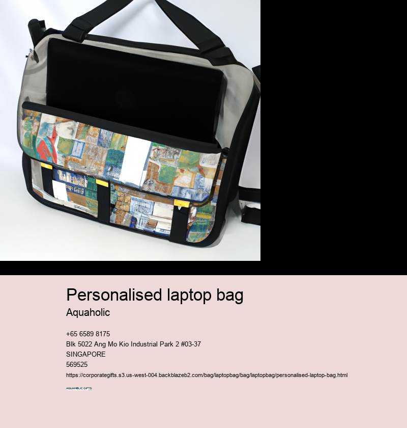 personalised laptop bag