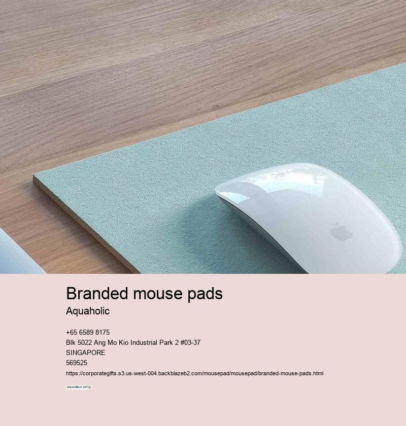 branded mouse pads