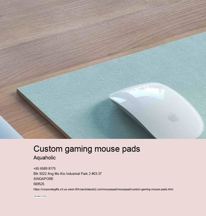 custom gaming mouse pads