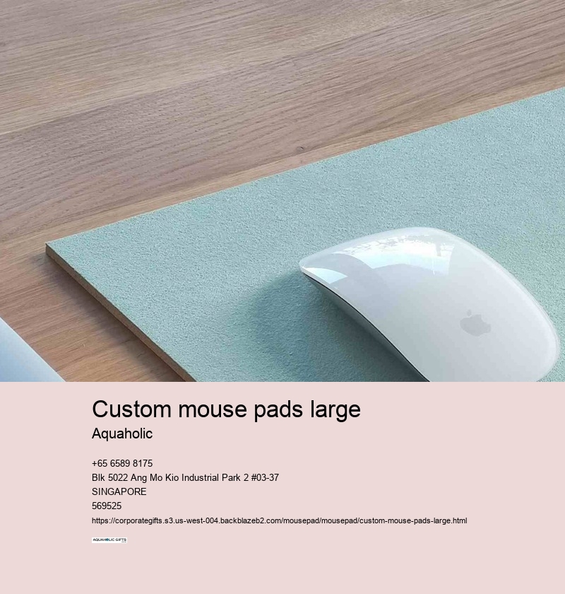 custom mouse pads large