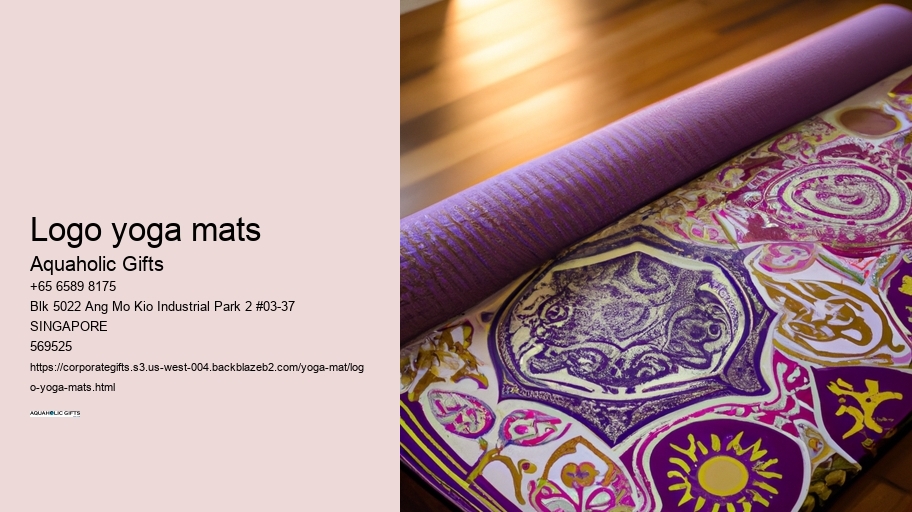 logo yoga mats