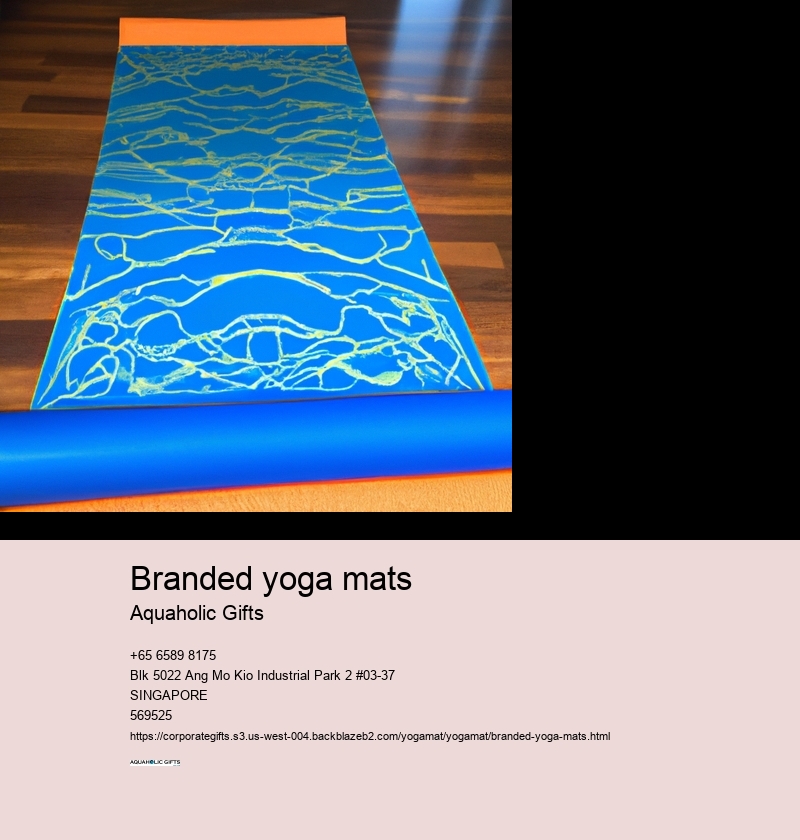 branded yoga mats