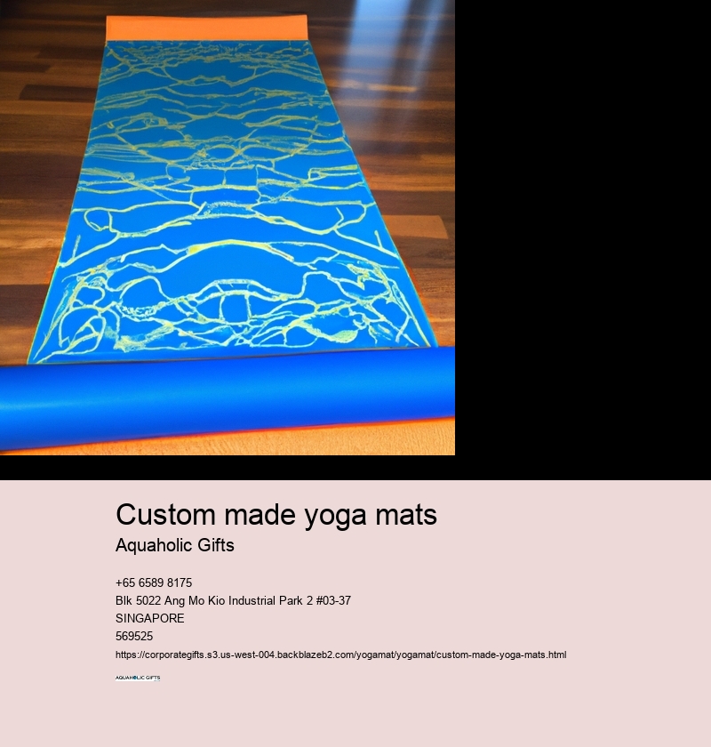 custom made yoga mats